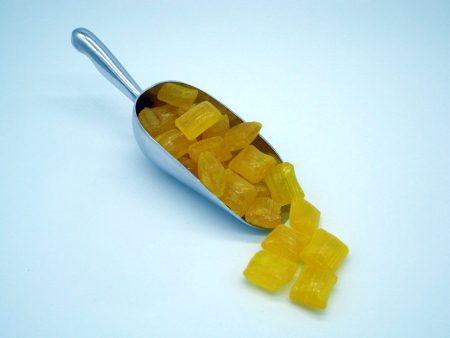 Pineapple Cube sweets to buy online from Saltire Candy