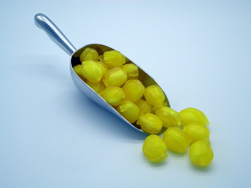 Sugar Free Sherbet Lemons sweets to buy online from Saltire Candy