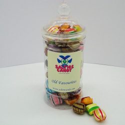 Old Favourites Sweet Jar available to buy online from Scottish sweet shop Saltire Candy